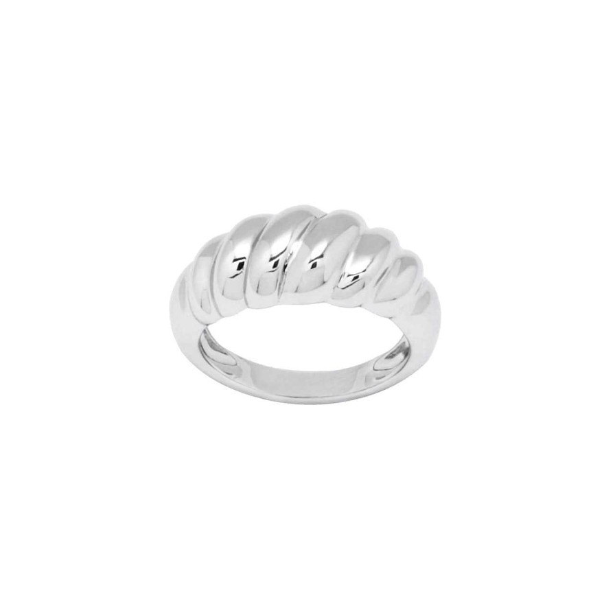 Rings CANDY | Ring Croissant, 925 Sterling Silver