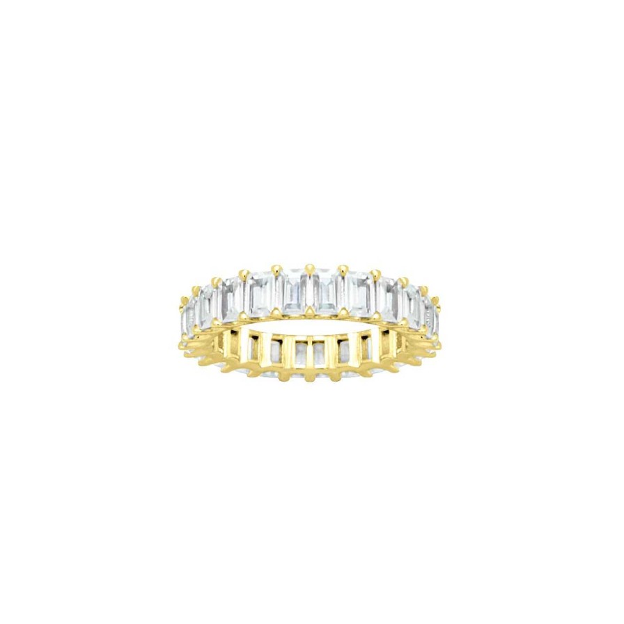 Rings CANDY | Ring Casim, 925 Sterling Silver, Gold-Plated