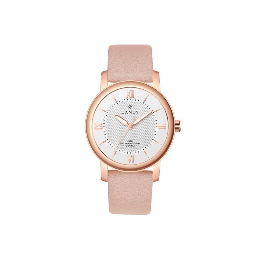 Accessories CANDY | Women'S Watch, Stainless Steel, Rose Gold