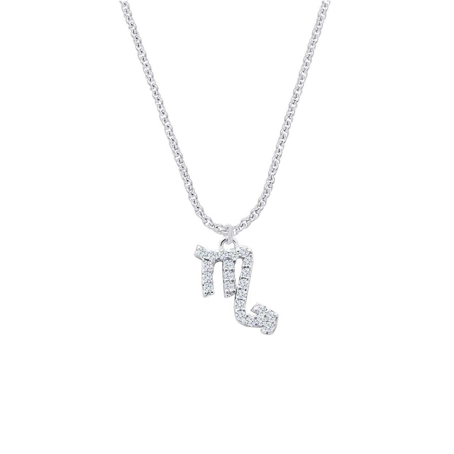 Necklaces CANDY | Necklace Zodiac Scorpio, 925 Sterling Silver