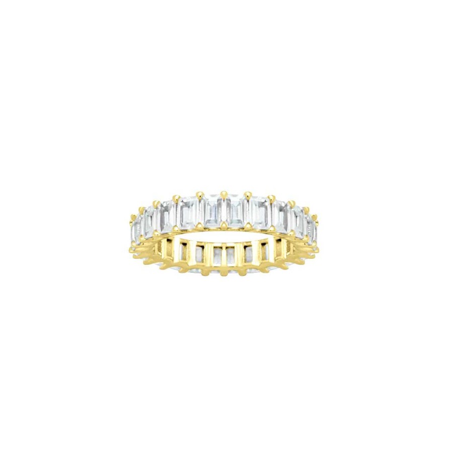 Rings CANDY | Ring Casim, 925 Sterling Silver, Gold-Plated