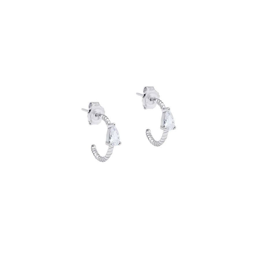 Earrings CANDY | Hoop Earrings Brida, 925 Sterling Silver