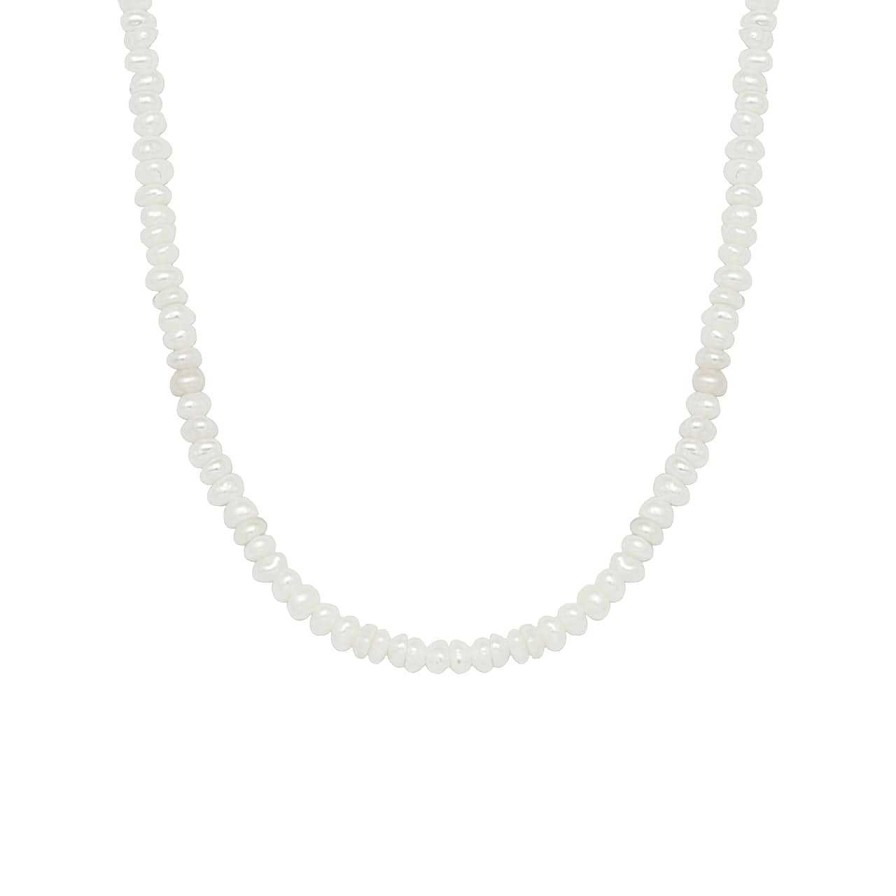 Necklaces CANDY | Pearl Necklace Marea, 925 Sterling Silver