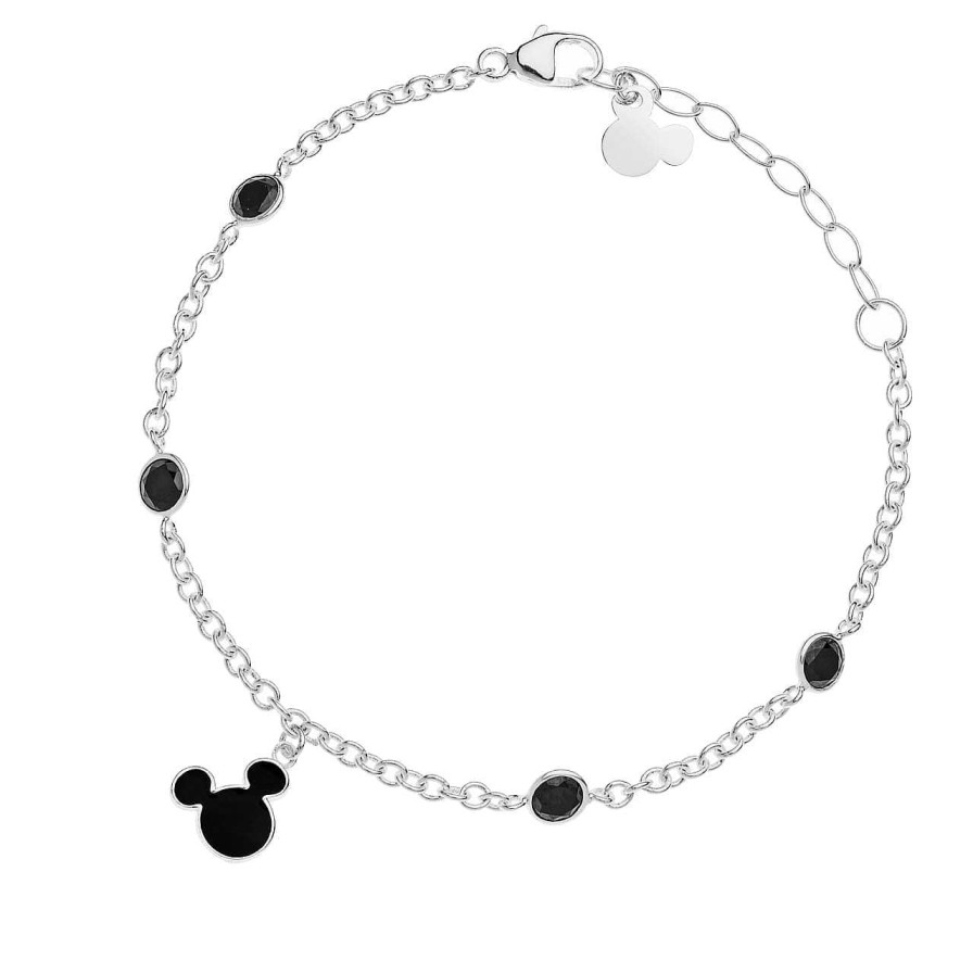 Children CANDY | Disney Bracelet Mickey Mouse, 925 Sterling Silver