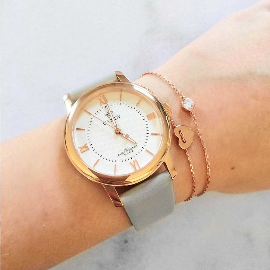 Accessories CANDY | Women'S Watch, Stainless Steel, Rose Gold