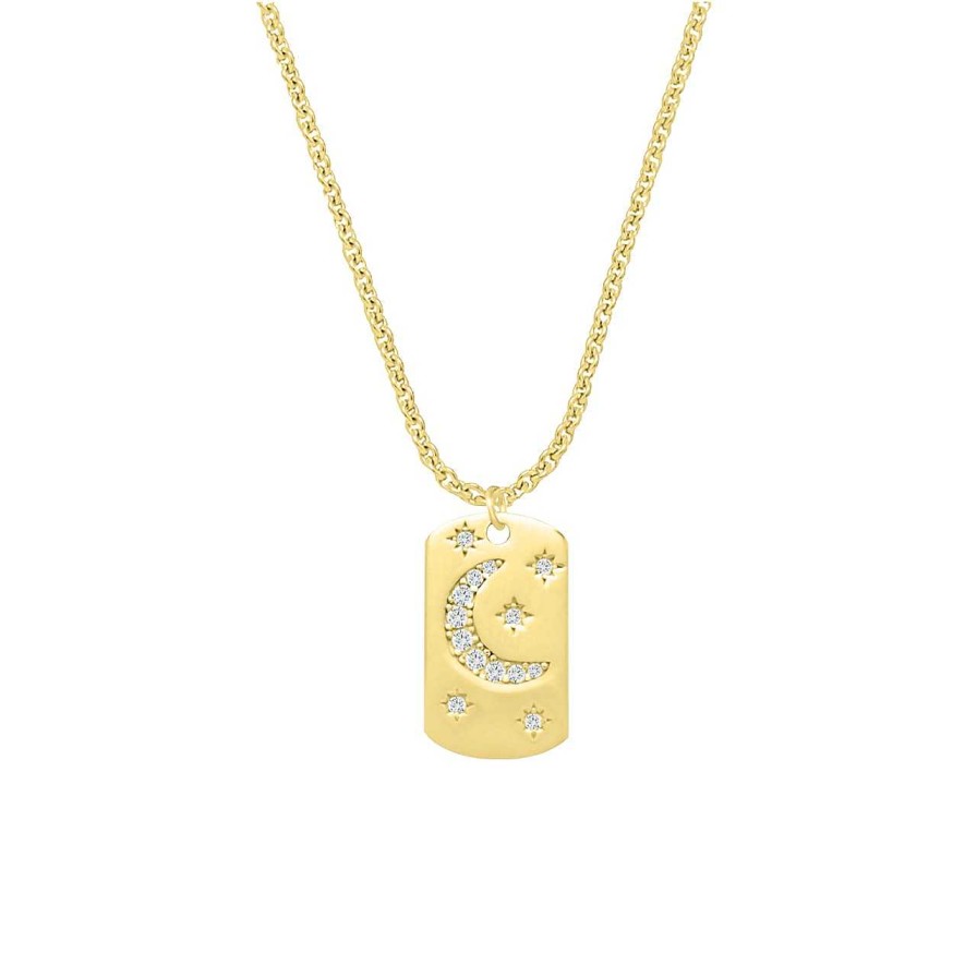 Necklaces CANDY | Necklace Sky, 925 Sterling Silver, Gold-Plated