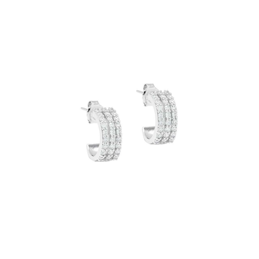 Earrings CANDY | Hoop Earrings Paz, 925 Sterling Silver