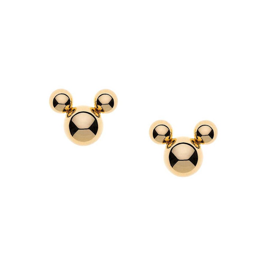 Children CANDY | Disney Earstuds Mickey Mouse, Gold 375