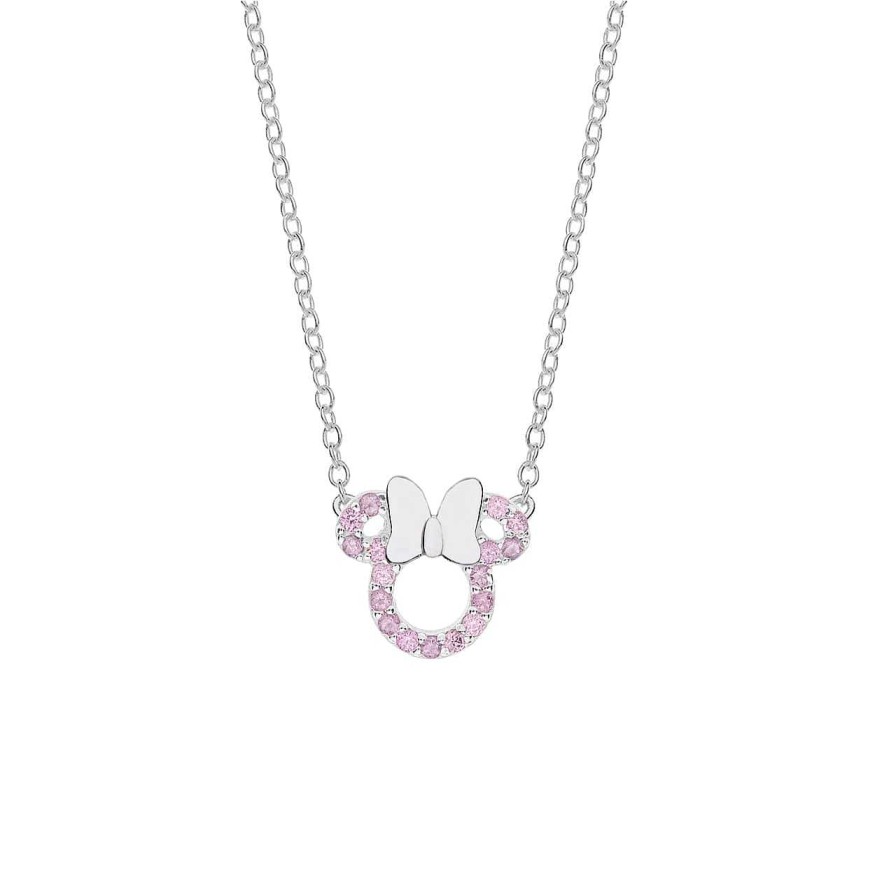 Children CANDY | Disney Necklace Minnie Mouse, 925 Sterling Silver