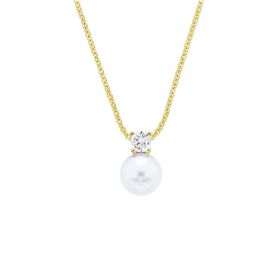 Necklaces CANDY | Necklace Delia, 925 Sterling Silver, Gold-Plated