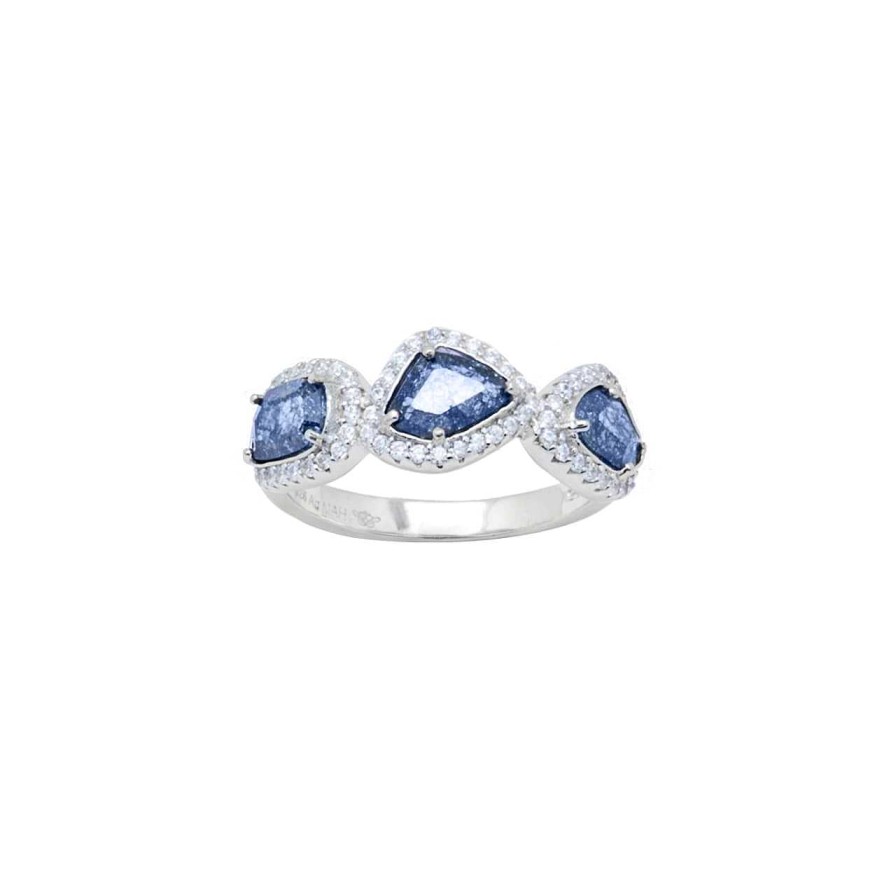 Rings CANDY | Ring Eruption Triple, 925 Sterling Silver