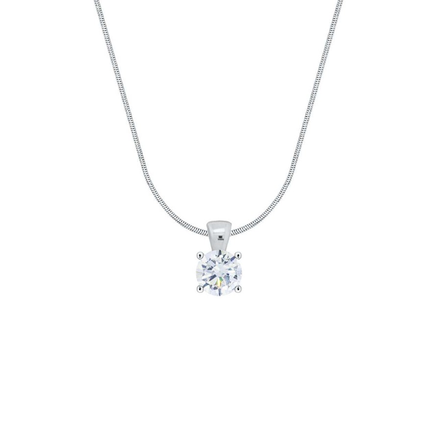 Necklaces CANDY | Necklace Demure 9 Mm, 925 Sterling Silver