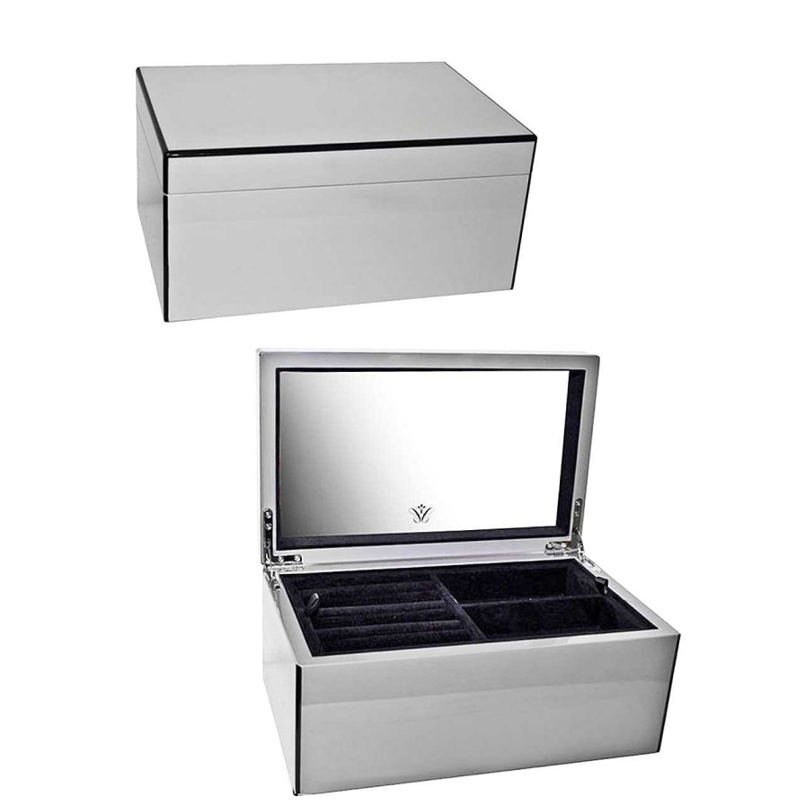 Accessories CANDY | Jewellery Box Large, Grey