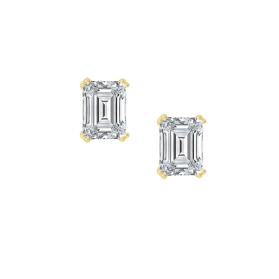 Earrings CANDY | Earstuds Cecil, 925 Sterling Silver, Gold-Plated