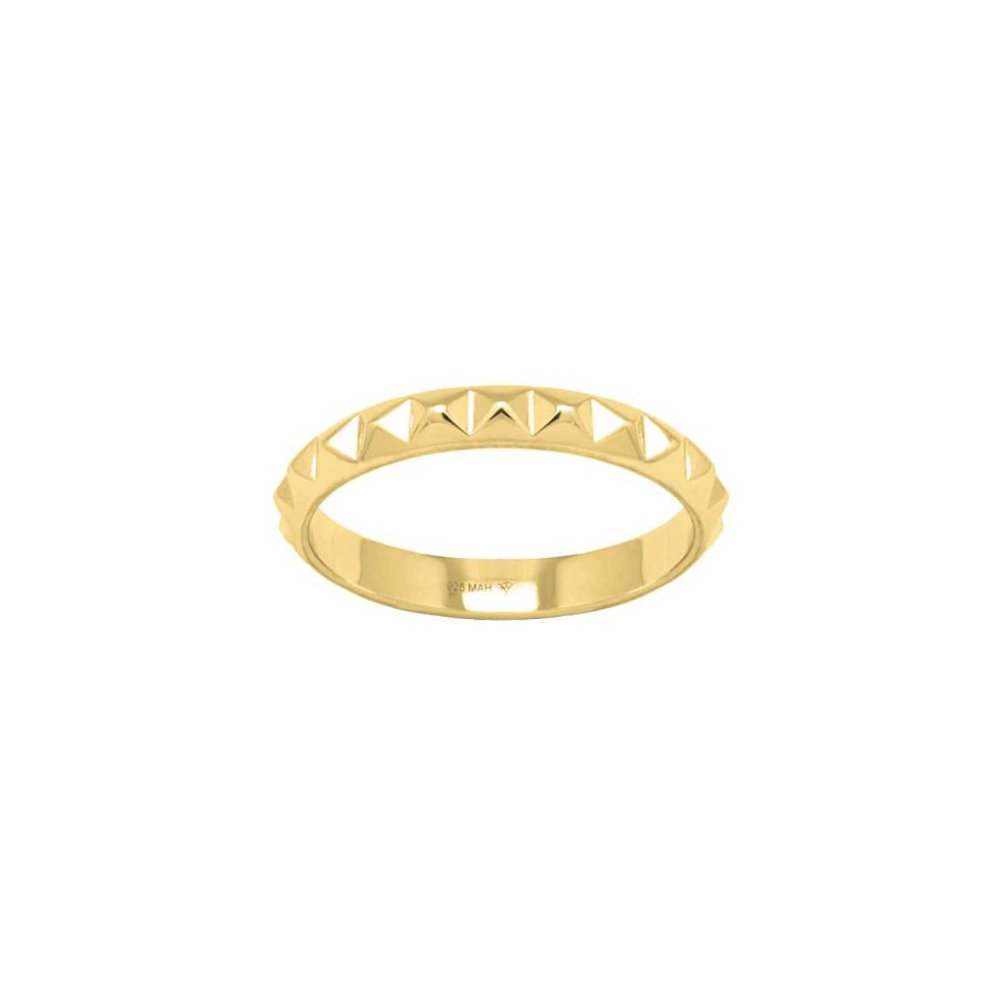 Rings CANDY | Ring Valori, 925 Sterling Silver, Gold-Plated