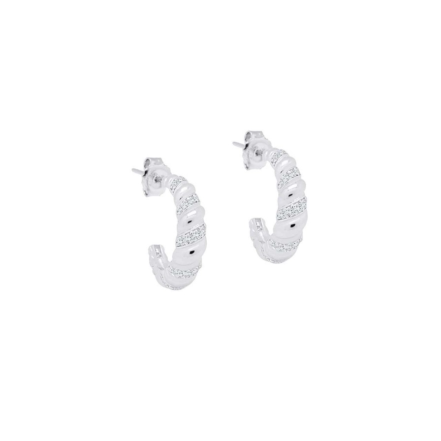 Earrings CANDY | Hoop Earrings Cassia, 925 Sterling Silver