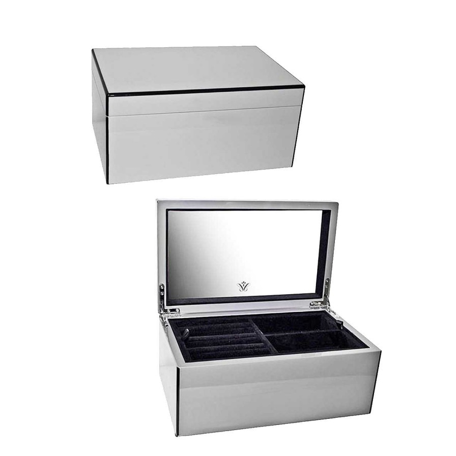 Accessories CANDY | Jewellery Box Medium, Grey