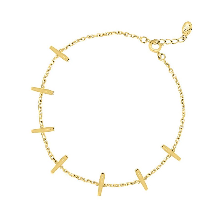 Bracelets CANDY | Bracelet Tanea, 925 Sterling Silver, Gold-Plated