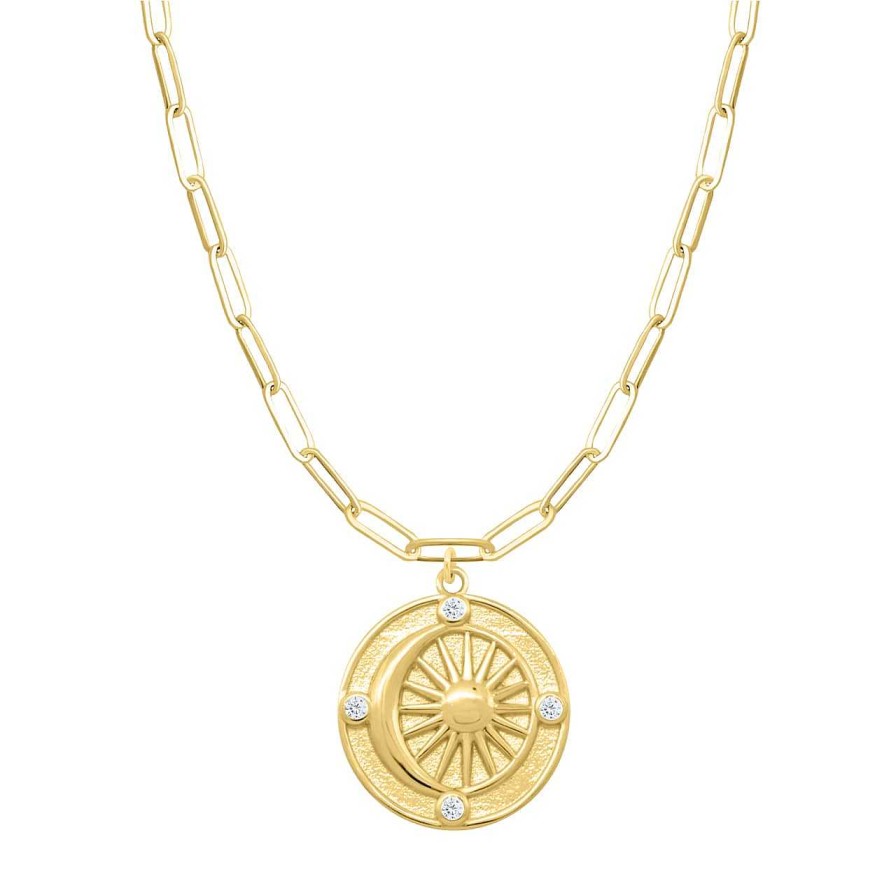 Necklaces CANDY | Necklace Cosmos, 925 Sterling Silver, Gold-Plated