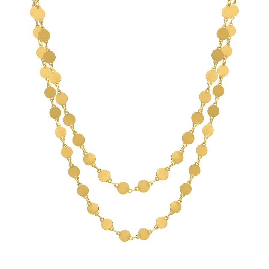 Necklaces CANDY | Necklace Maya, 925 Sterling Silver, Gold-Plated