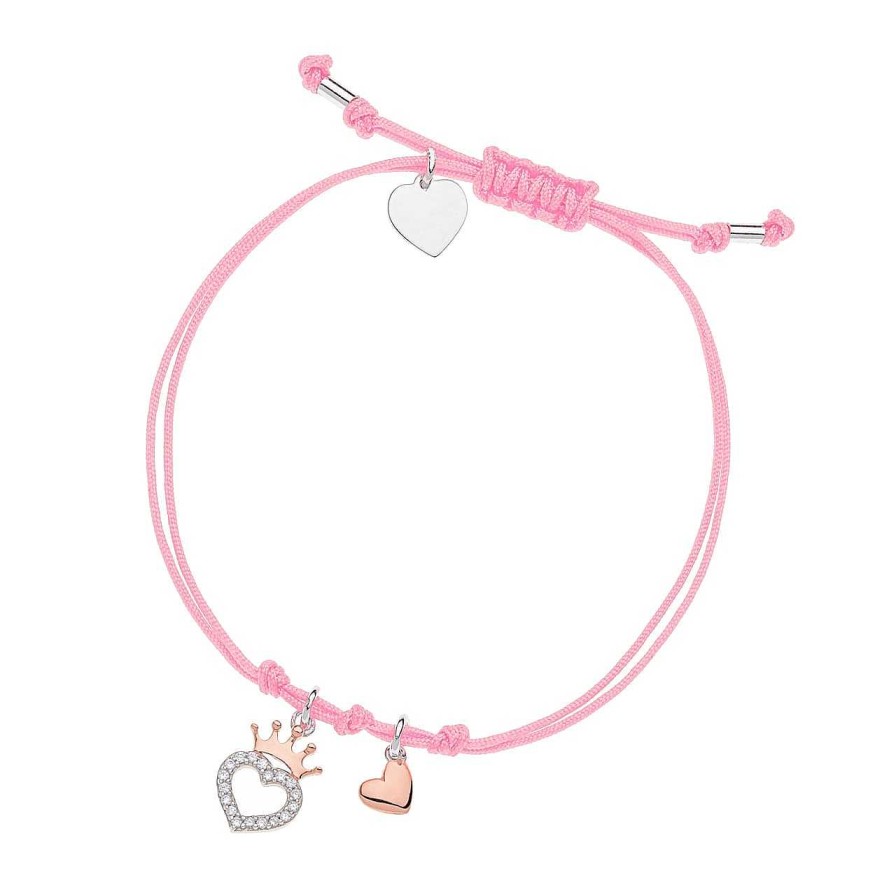 Children CANDY | Disney Bracelet Princess Heart, 925 Sterling Silver