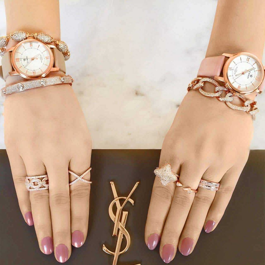 Accessories CANDY | Women'S Watch, Stainless Steel, Rose Gold