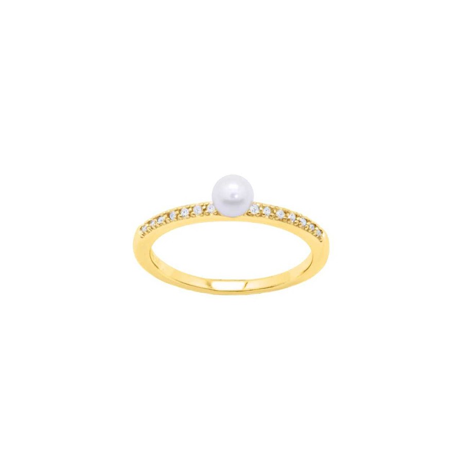 Rings CANDY | Ring Joli, 925 Sterling Silver, Gold-Plated