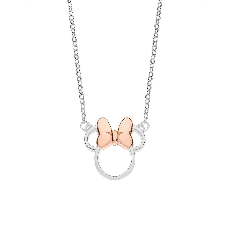 Children CANDY | Disney Necklace Minnie Mouse, 925 Sterling Silver