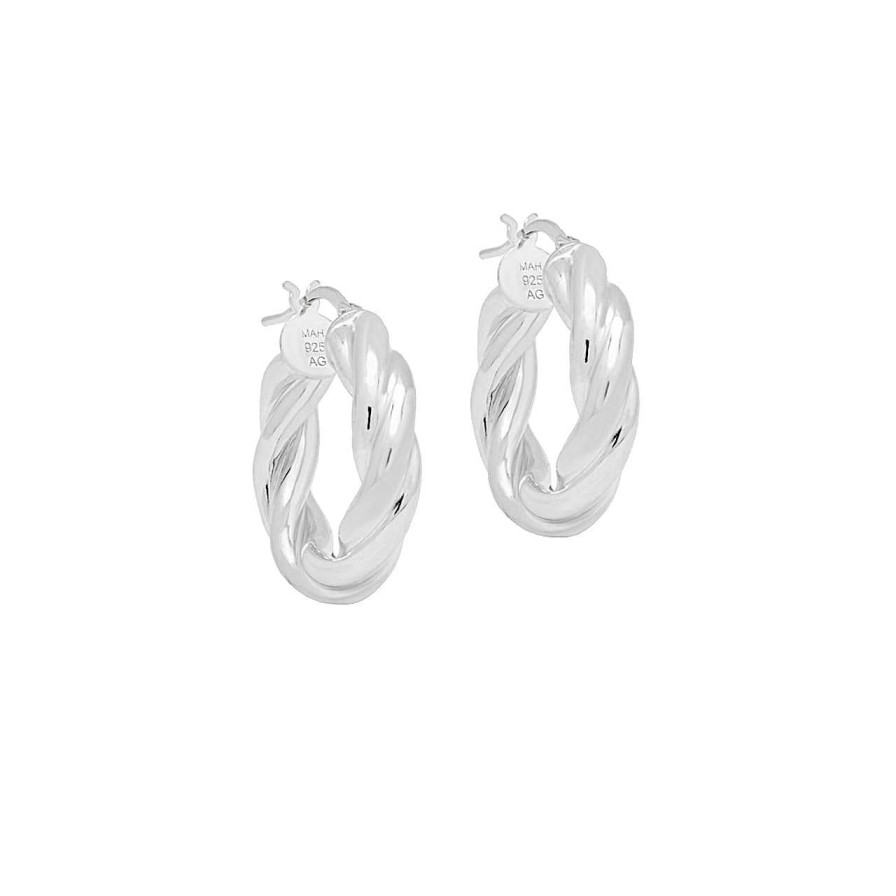 Earrings CANDY | Hoop Earrings Shea, 925 Sterling Silver