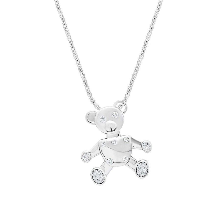 Children CANDY | Necklace Teddy Bear, 925 Sterling Silver