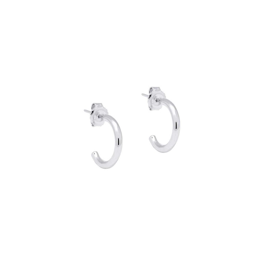 Earrings CANDY | Hoop Earrings Tea, Sterling Silver 925