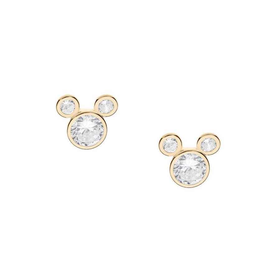 Children CANDY | Disney Earstuds Mickey Mouse, Gold 375