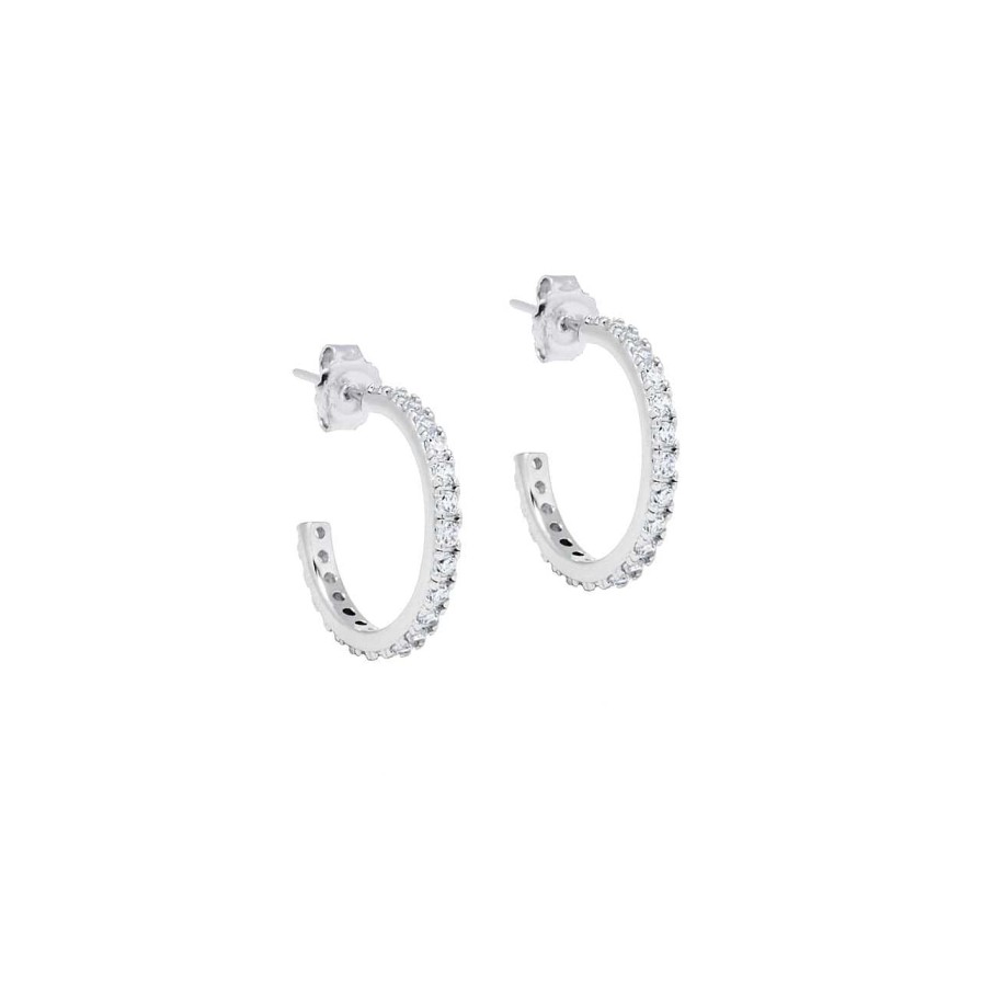 Earrings CANDY | Hoop Earrings Kiki M, 925 Sterling Silver