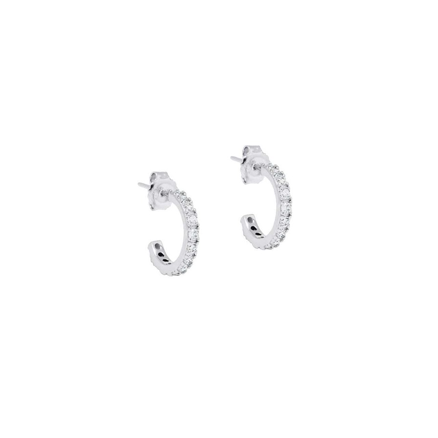 Earrings CANDY | Hoop Earrings Kiki M, 925 Sterling Silver