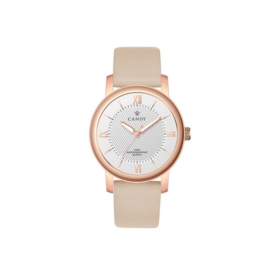 Accessories CANDY | Women'S Watch, Stainless Steel, Rose Gold