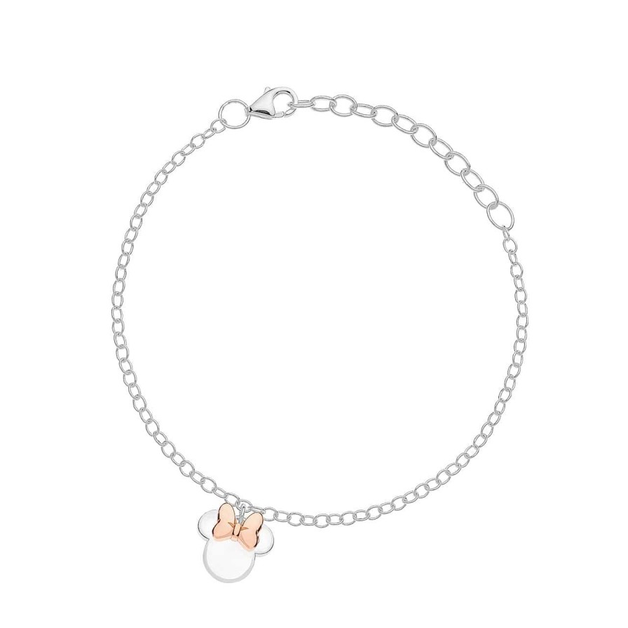 Children CANDY | Disney Bracelet Minnie Mouse, 925 Sterling Silver