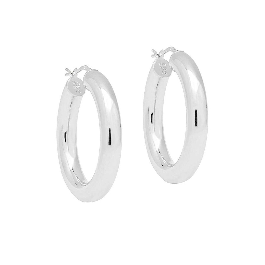 Earrings CANDY | Hoop Earrings Selby, 925 Sterling Silver