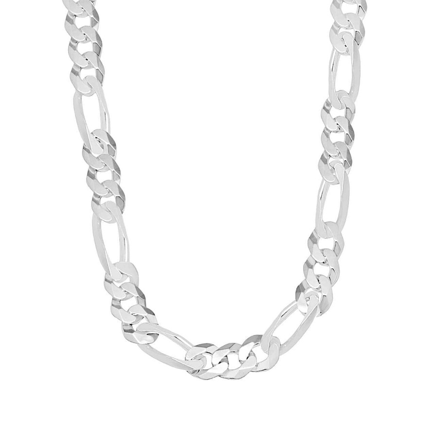 Men CANDY | Figaro Necklace Aigle 11.0 Mm, 925 Sterling Silver