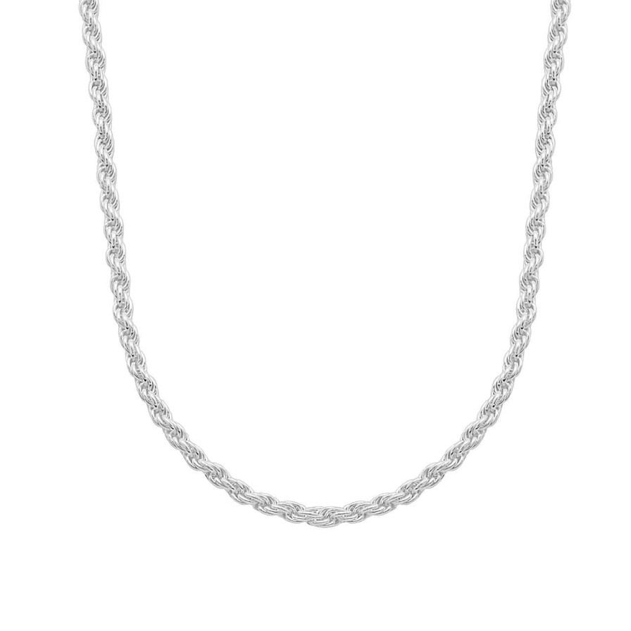 Necklaces CANDY | Rope Necklace Edina 3.5Mm, 925 Sterling Silver