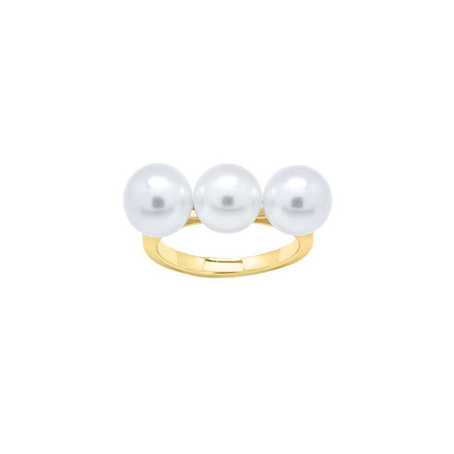 Rings CANDY | Ring Allegra, 925 Sterling Silver, Gold-Plated