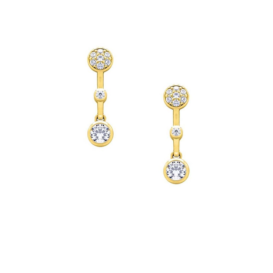 Earrings CANDY | Earrings Joie, 925 Sterling Silver, Gold-Plated