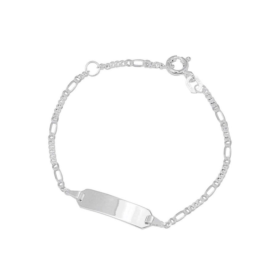 Children CANDY | Children'S Id Bracelet Lily, 925 Sterling Silver