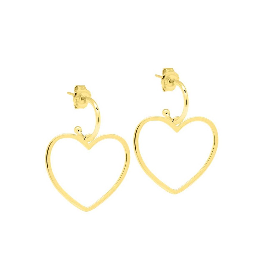 Earrings CANDY | Earrings Anouk, 925 Sterling Silver, Gold-Plated