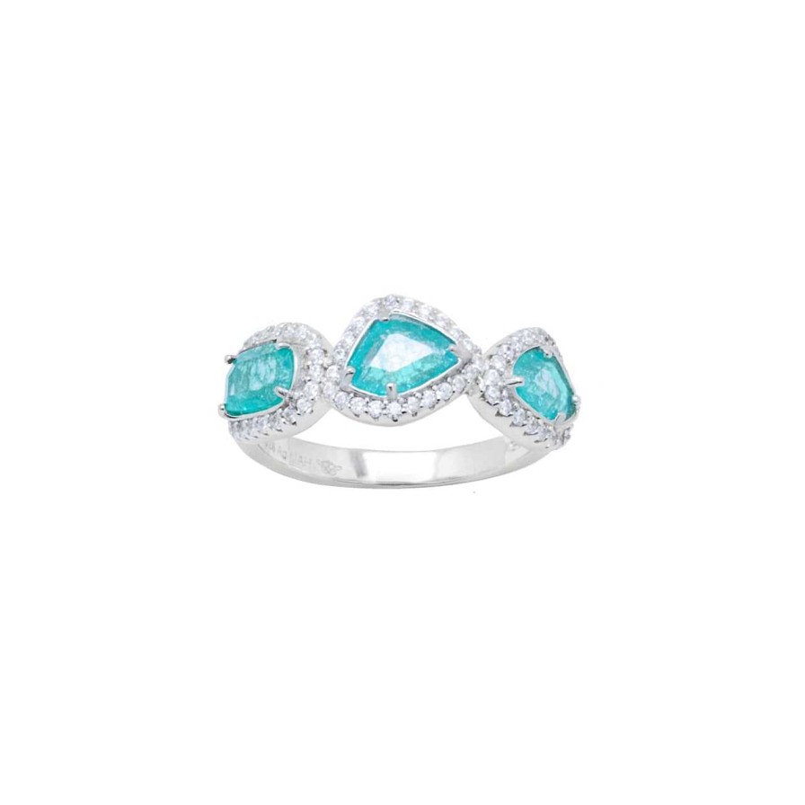 Rings CANDY | Ring Eruption Triple, 925 Sterling Silver