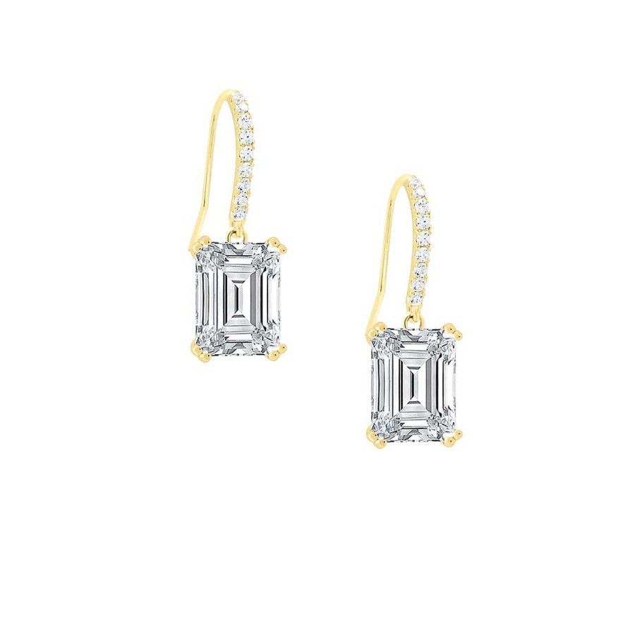 Earrings CANDY | Earrings Cecil, 925 Sterling Silver, Gold-Plated