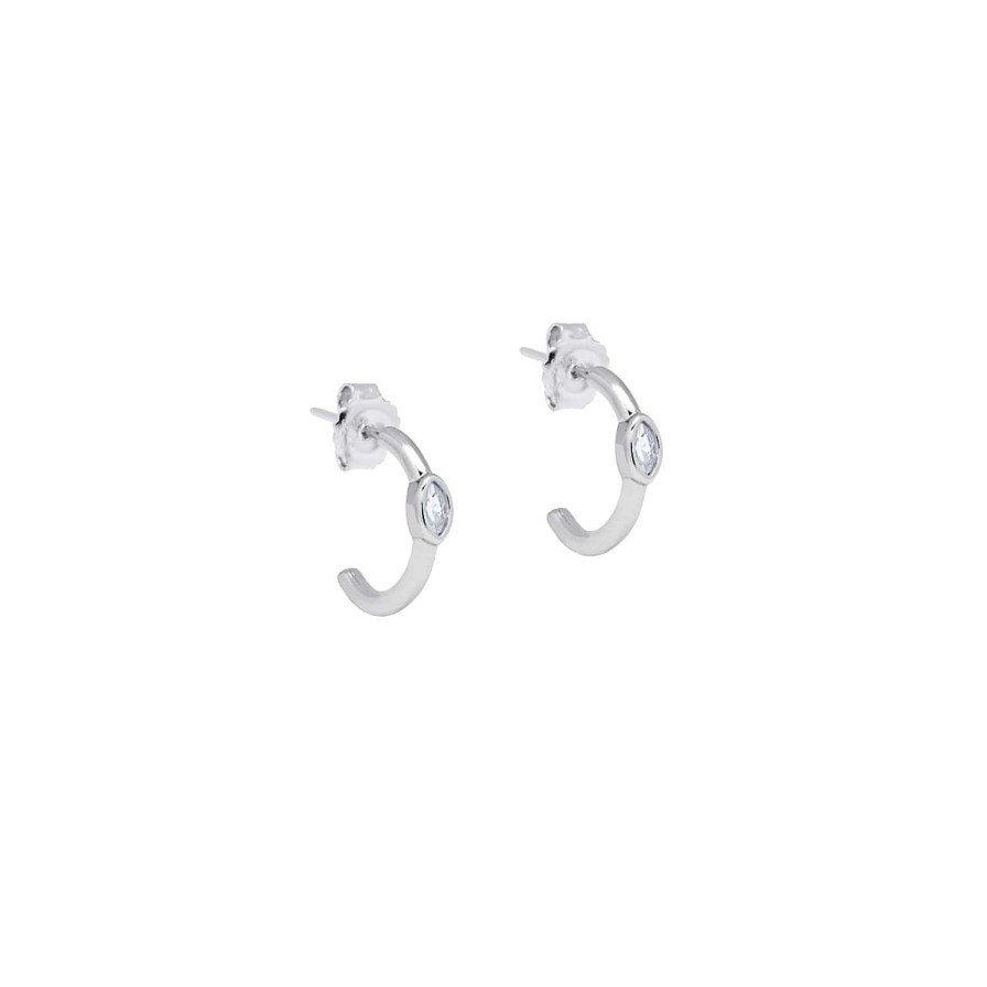 Earrings CANDY | Hoop Earrings Faia, 925 Sterling Silver