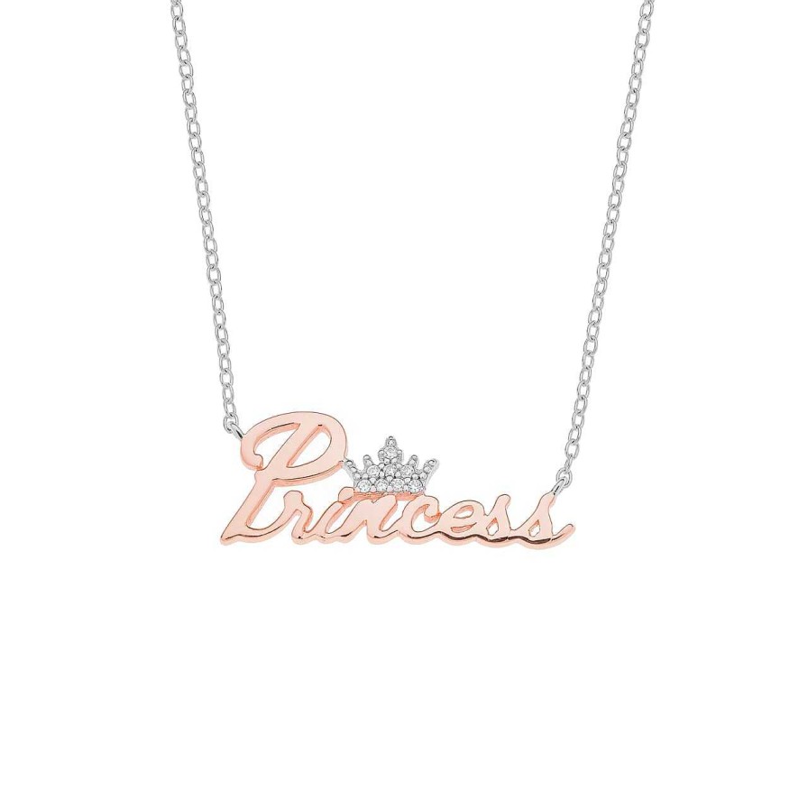 Children CANDY | Disney Necklace Princess, 925 Sterling Silver