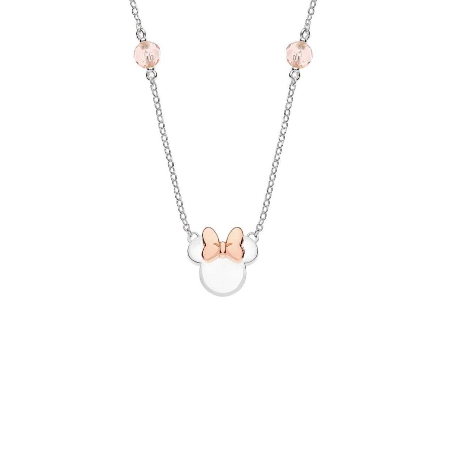 Children CANDY | Disney Necklace Minnie Mouse, 925 Sterling Silver