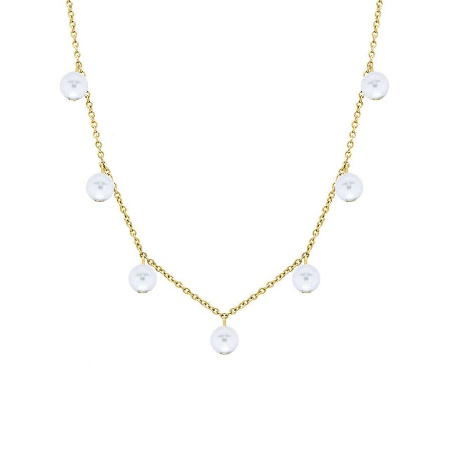 Necklaces CANDY | Necklace Lea, 925 Sterling Silver, Gold Plated