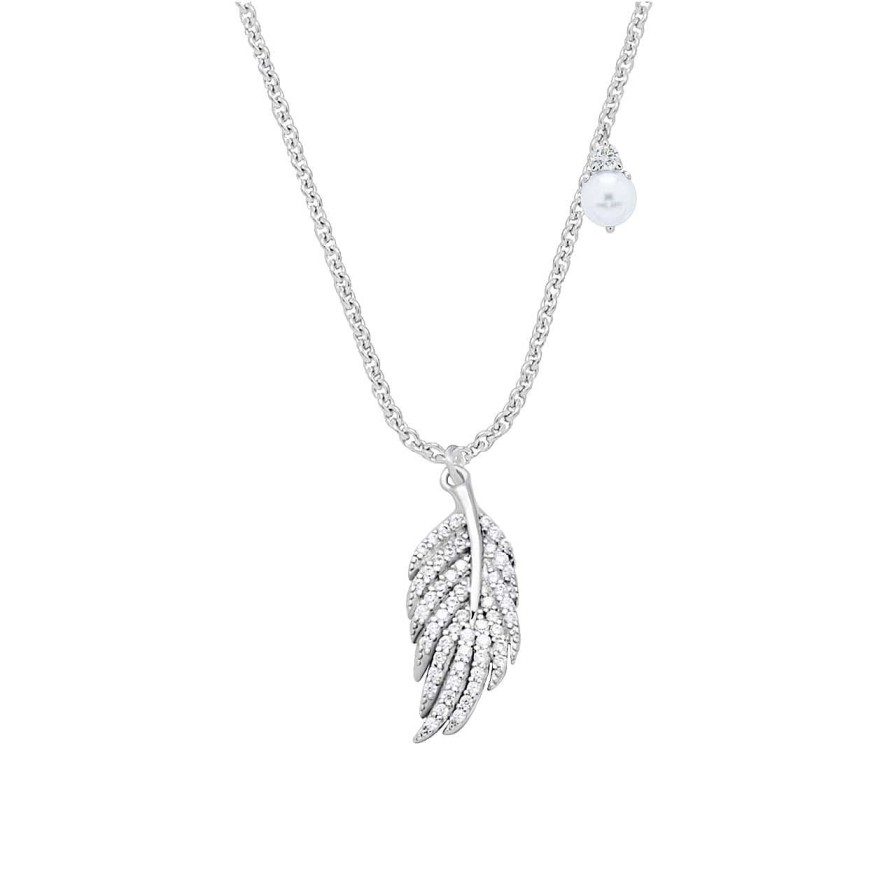 Necklaces CANDY | Necklace Feather, 925 Sterling Silver